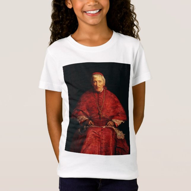 Camiseta Teólogo inglês do santo John Henry Newman (Frente)