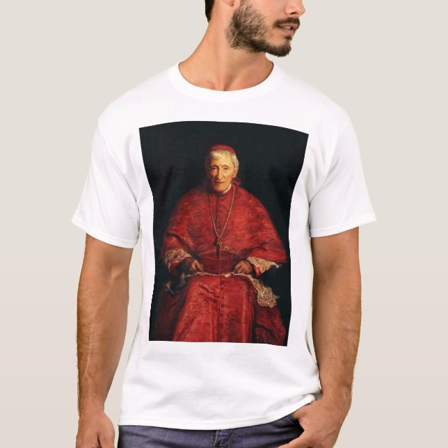 Camiseta Teólogo inglês do santo John Henry Newman (Frente)