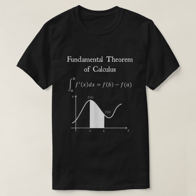 Camiseta Teorema Fundamental do Professor de Matemática Cal (Frente do Design)