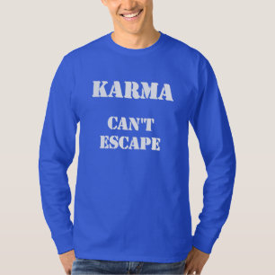 Camiseta teoria carma Índia filosofia asiática T-Shirt fofo
