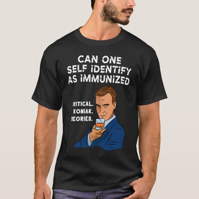 Camiseta Teoria Crítica De Raça Não É Autoidentificada Como (Frente)