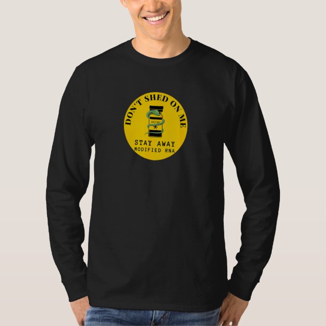 Camiseta Teoria da conspiração Anti-Vacina (Frente)