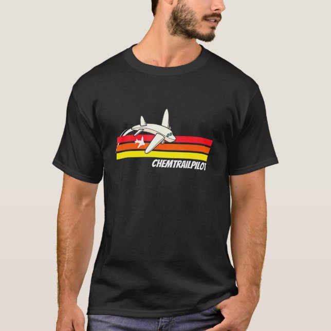 Camiseta Teoria da Conspiração da Equipe Aluhut do Piloto d (Frente)