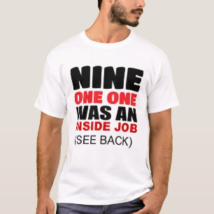Camiseta teoria da conspiração engraçada do 911