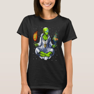 Camiseta Teoria da Conspiração Illuminati da alienígena Tod