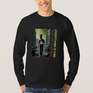 Camiseta Teoria da Conspiração Notícias Falsas Propaganda