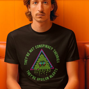 Camiseta Teoria da Conspiração O Excelente Repõe Conservado