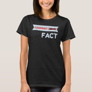 Camiseta Teoria da Conspiração Riscada Fato
