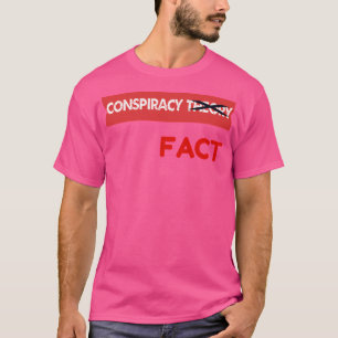 Camiseta Teoria da Conspiração X Fato de Ausência