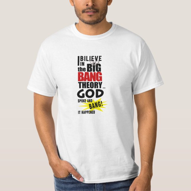 Camiseta Teoria de Big Bang (Frente)