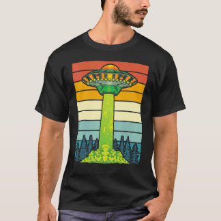 Camiseta Teoria de Conspiração de Rapto Ufo Extraterrestre