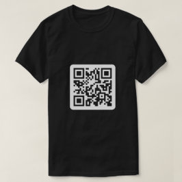 Camiseta Teoria de Raça Crítica Código QR BHM T-Shirt