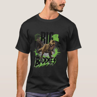 Camiseta Teoria do Caos do Mundo Jurássico Grandes Baddies