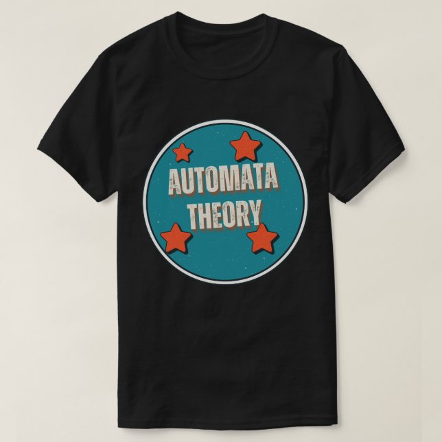 Camiseta Teoria dos Autômatos (Frente do Design)
