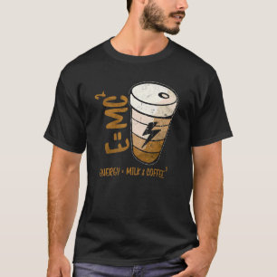 Camiseta Teoria E Mc2 Energia Leite Matéria Café Teoria de