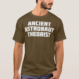 Camiseta Teoria Engraçada do Astronauta Antigo - Camisa-T