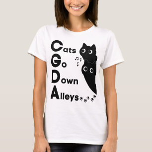 Camiseta Teoria Musical CGDA - Gatos Descem Ruas