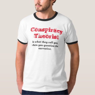 Camiseta Teórico da conspiração
