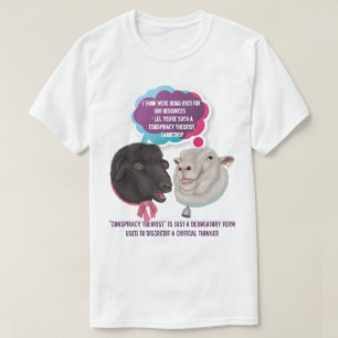 Camiseta Teórico da Conspiração