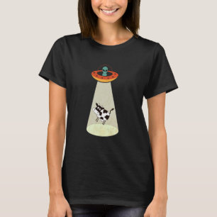 Camiseta Teórico da Conspiração do Disco Voador de Abdução