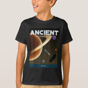 Camiseta Teórico dos Astronautas Antigos Diz Sim Teóricos d