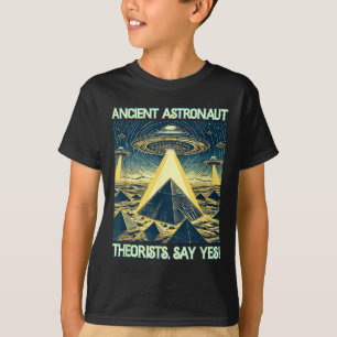 Camiseta Teóricos Astronautas Antigos, Digam Sim - Aliens