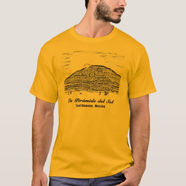 Camiseta Teotihuacan, México (Frente)