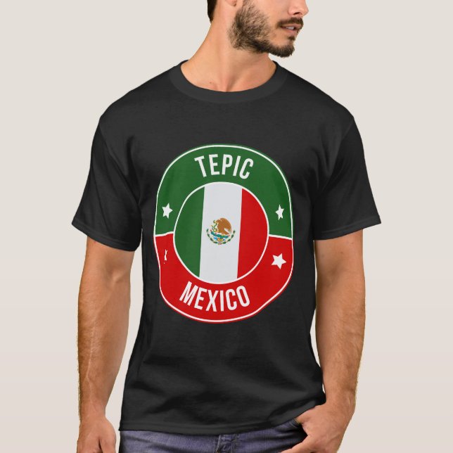 Camiseta Tepic, Cidade do México (Frente)
