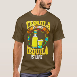 Camiseta Tequila É Love Cinco De Mayo