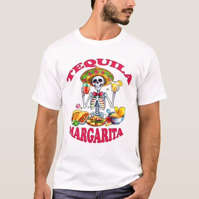 Camiseta Tequila e Margaritas (Frente)