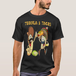 Camiseta Tequila E Tacos Patron Tequila Mens Tequila Haku