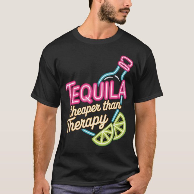 Camiseta Tequila Engraçado Bebendo Cinco De Mayo Para (Frente)