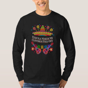 Camiseta Tequila Faz Minha Roupa Cair Humor Mexicano M
