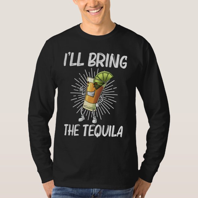 Camiseta Tequila For Men Women Tequila Alcohol Drinker (Frente)