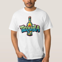 Camiseta Tequila, graffiti, street art, boisson, urban