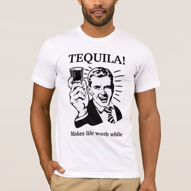 Camiseta TEQUILA! Homens (Frente)