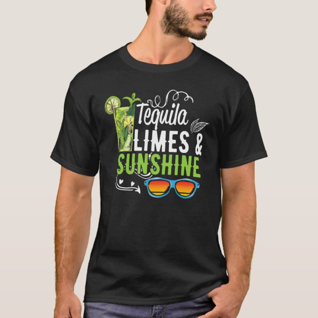 Camiseta Tequila Limões E Sol (Frente)