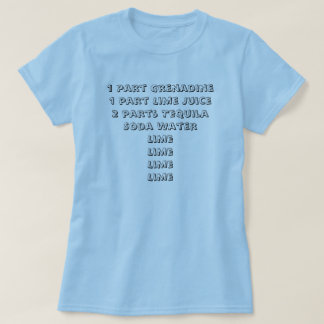 Camiseta tequila-nascer do sol