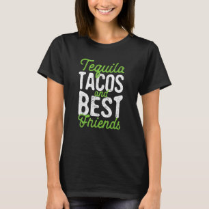 Camiseta Tequila Tacos E Melhores Amigos Taco Cinco Terça-F