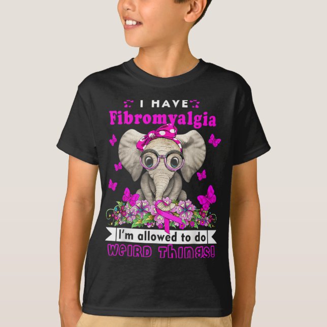 Camiseta Ter Conhecimento por Fibromialgia 1 (Frente)