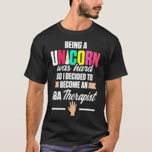 Camiseta Terapeuta Aba Analista Comportamental Duro Terapia