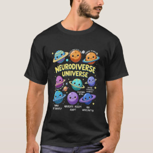 Camiseta Terapeuta ABA Universo Neurodiverso Conscientizaçã