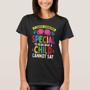 Camiseta Terapeuta da Fala Não Verbal Autismo Neurodiversid