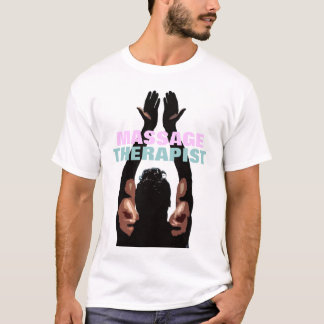 Camiseta Terapeuta da massagem que alcança acima