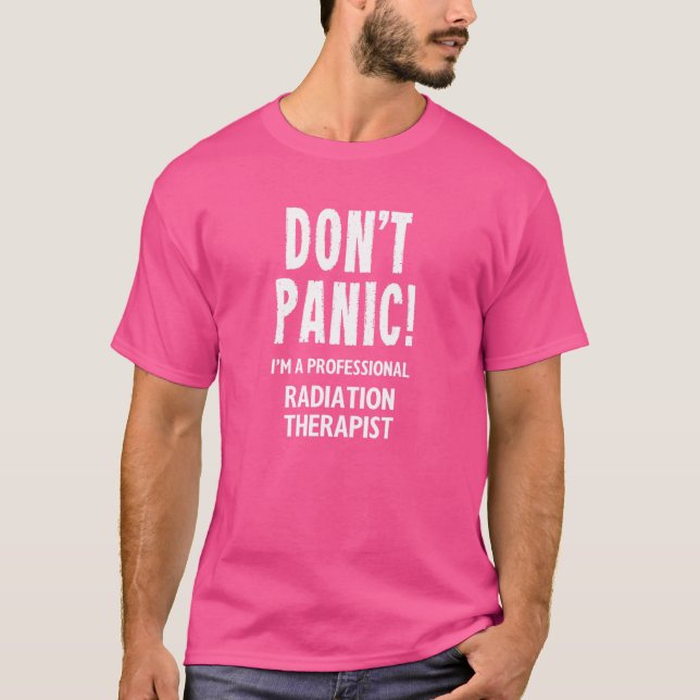 Camiseta Terapeuta de Radiação (Frente)