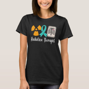 Camiseta Terapeuta de Radiação Fofo Gráfico Terapia de Radi
