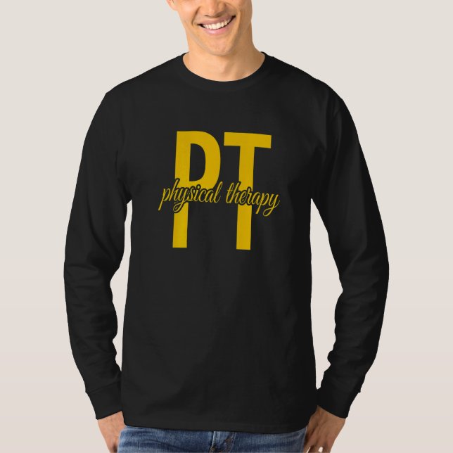 Camiseta Terapeuta Físico Pt Fisioterapia (Frente)