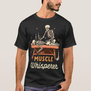 Camiseta Terapeuta Massagem Terapia Músculo Murmurador