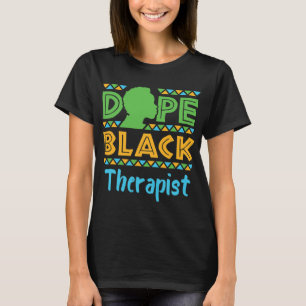 Camiseta Terapeuta Negro Aconselhamento Saúde Mental Psicol