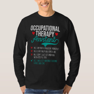 Camiseta Terapeuta Ocupacional Assistente de Saúde OTA O